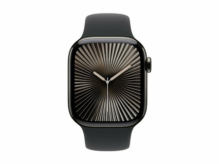 Apple Watch Series 10 (GPS + Cellular) 42 mm Sort Grå Smart ur