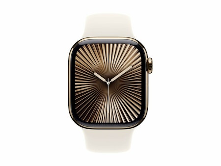 Apple Watch Series 10 (GPS + Cellular) 42 mm Beige Guld Smart ur