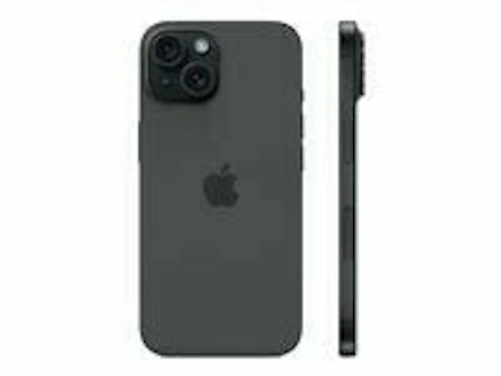 Apple iPhone 15 6.1 128GB Sort
