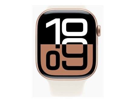 Apple Watch Series 10 (GPS) 46 mm Pink Hvid Smart ur