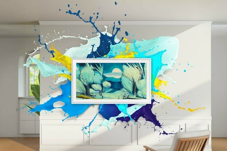 Samsung The Frame TQ55LS03FAU 139,7 cm (55) 4K Ultra HD Smart TV Wi-Fi Sort