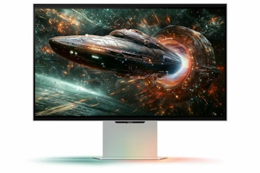 Samsung G90XF Computer Monitor 68,6 cm (27 ") 3840 x 2160 pixlar 4K Ultra HD LCD -silver