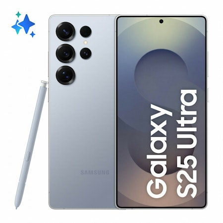 Samsung Galaxy S25 Ultra 17,5 cm (6.9) Dual SIM Android 15 5G USB Type-C 12 GB 512 GB 5000 mAh Blå, Sølv, Titanium