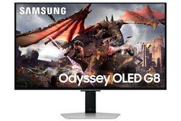 Samsung G80SD Computer Monitor 81,3 cm (32 ") 3840 x 2160 pixlar 4K Ultra HD OLED Silver