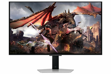 Samsung G80SD Computer Monitor 81,3 cm (32 ") 3840 x 2160 pixlar 4K Ultra HD OLED Silver