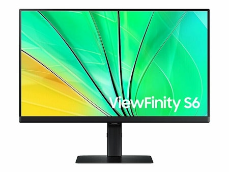 Samsung ViewFinity S6 S24D600EAU 24 2560 x 1440 (2K) HDMI DisplayPort 100Hz Pivot Skærm