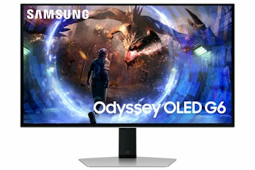 Samsung G60SD Computer Monitor 68,6 cm (27 ") 2560 x 1440 pixlar Quad HD OLED Silver