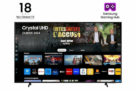 Samsung TU75DU8005K 75 4K UHD (2160p) Sort