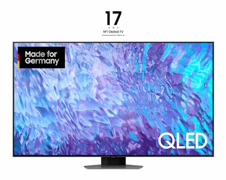 Samsung GQ55Q80CAT 55 4K UHD (2160p) Karbonsølv