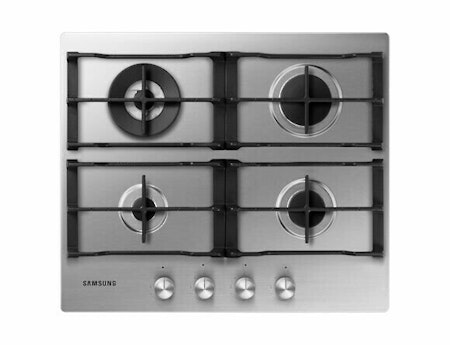 Samsung NA64H3030AS Rustfrit stål Indbygget 60 cm Gaskomfur 4 zone(s)