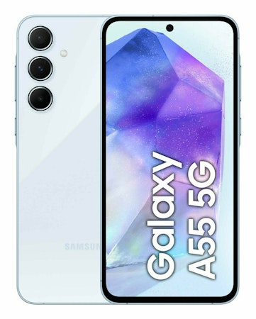 Samsung Galaxy A55 5G 16.8 cm (6.6") Hybrid Dual SIM Android 14 USB Type-C 8 GB 128 GB 5000 mAh Blue