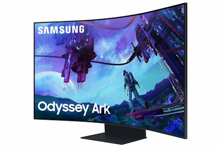Samsung Odyssey Ark S55CG970NU 55 3840 x 2160 (4K) HDMI DisplayPort 165Hz Pivot Skærm