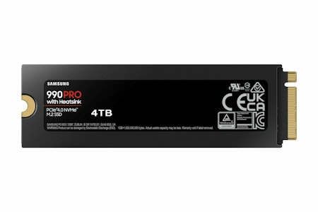 Samsung 990 PRO Solid state-drev MZ-V9P4T0GW 4TB M.2 PCI Express 4.0 x4 (NVMe)