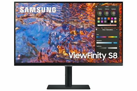 Samsung ViewFinity S8 S27B800PXP 27 3840 x 2160 (4K) HDMI DisplayPort USB-C 60Hz  Dockingskærm