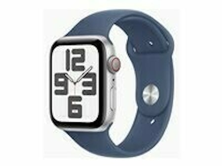 Apple Watch SE (GPS + Cellular) 44 mm Blå Sølv Smart ur