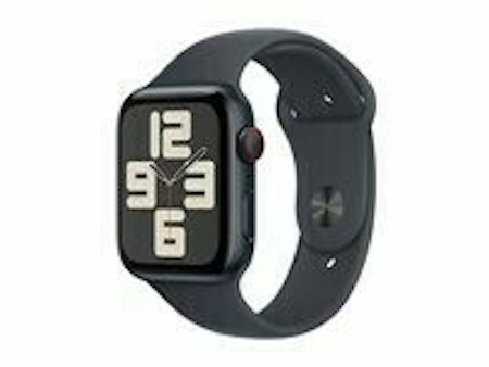 Apple Watch SE (GPS + Cellular) 44 mm Sort Smart ur