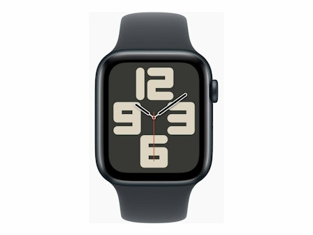 Apple Watch SE (GPS + Cellular) 44 mm Sort Smart ur