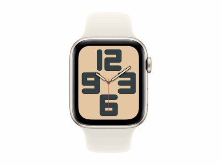 Apple Watch SE (GPS + Cellular) 44 mm Sølv Gul Smart ur