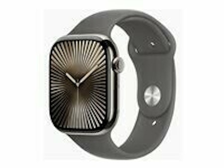 Apple Watch Series 10 (GPS + Cellular) 46 mm Grå Smart ur