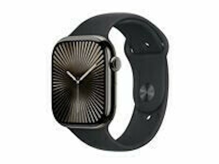 Apple Watch Series 10 (GPS + Cellular) 46 mm Sort Grå Smart ur