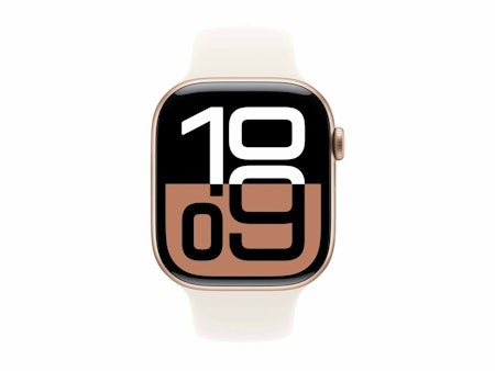 Apple Watch Series 10 (GPS + Cellular) 46 mm Pink Hvid Smart ur