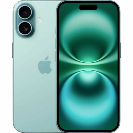 Apple iPhone 16 15,5 cm (6.1) Dual SIM iOS 18 5G USB Type-C 128 GB Teal