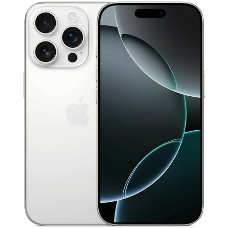 Apple iPhone 16 Pro 16 cm (6.3) Dual SIM iOS 18 5G USB Type-C 256 GB Hvid