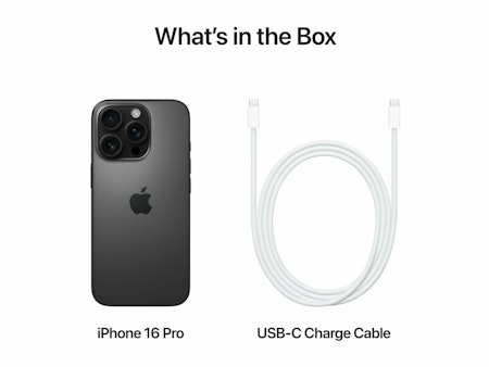 Apple iPhone 16 Pro 6.3 1TB Sort titanium
