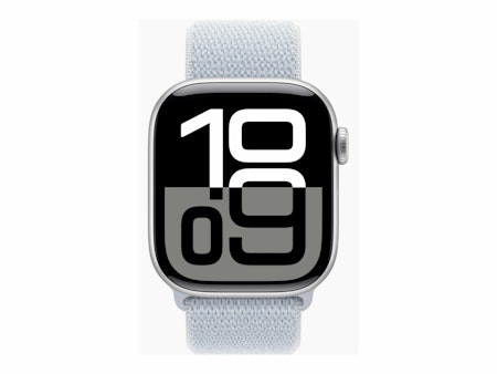 Apple Watch Series 10 (GPS) 42 mm Grå Sølv Smart ur