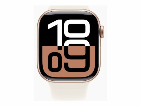 Apple Watch Series 10 (GPS + Cellular) 42 mm Pink Hvid Smart ur
