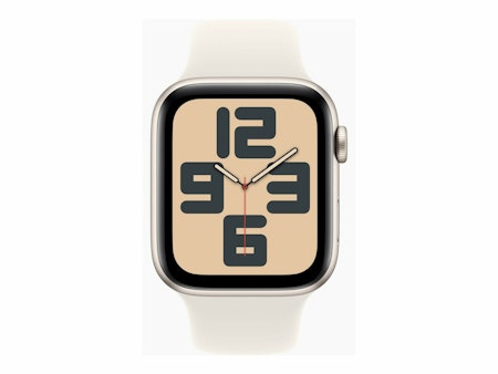Apple Watch SE (GPS) 44 mm Sølv Gul Smart ur