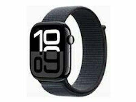 Apple Watch Series 10 (GPS + Cellular) 46 mm Sort Grå Smart ur