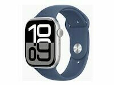 Apple Watch Series 10 (GPS) 46 mm Blå Sølv Smart ur
