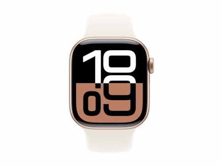 Apple Watch Series 10 (GPS) 42 mm Pink Hvid Smart ur