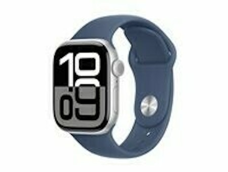 Apple Watch Series 10 (GPS) 42 mm Blå Sølv Smart ur