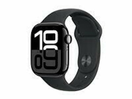 Apple Watch Series 10 (GPS + Cellular) 42 mm Sort Smart ur