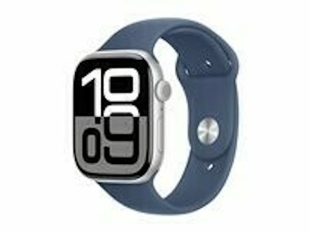 Apple Watch Series 10 (GPS) 46 mm Blå Sølv Smart ur