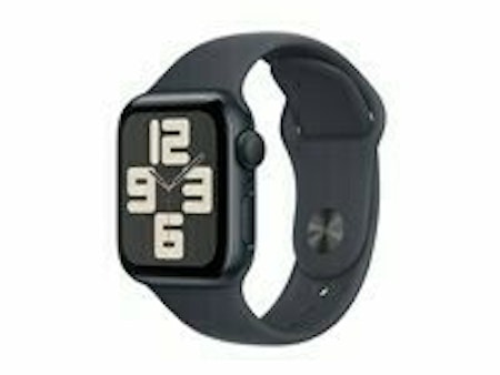 Apple Watch SE (GPS) 40 mm Sort Smart ur