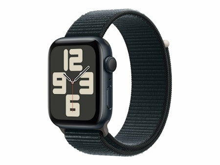 Apple Watch SE (GPS) 44 mm Sort Smart ur