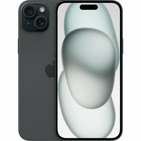 Apple iPhone 15 Plus 6,7 128GB - Sort