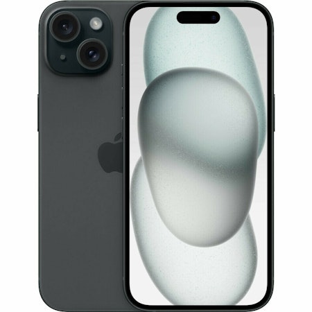 Apple iPhone 15 6,1 256GB - Sort
