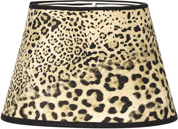 OVAL MÖNSTRAD - 25 CM - LEOPARD