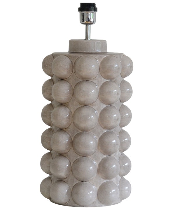 BUBBELS LAMPFOT - GREY - 49 CM