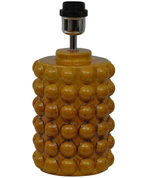 BUBBELS LAMPFOT - MUSTARD - 29 CM