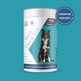 Verm-x Flea & tick powder för hundar 140 g