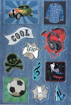 Cool - 22 klistremerker