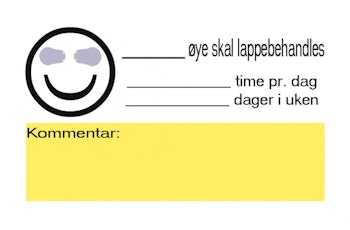 50 behandlingskort (gratis)