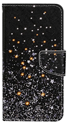 Stars Læder Flip Cover til iPhone 14 Pro Max