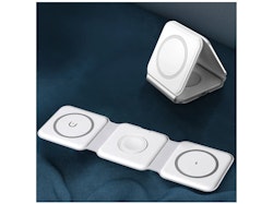 Dudao A11N 3in1 wireless charging stand 15W hvid