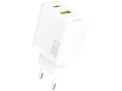 Dudao A27TEU Adapter 30Watt 1xUSB-C 1xUSB-A Hvid